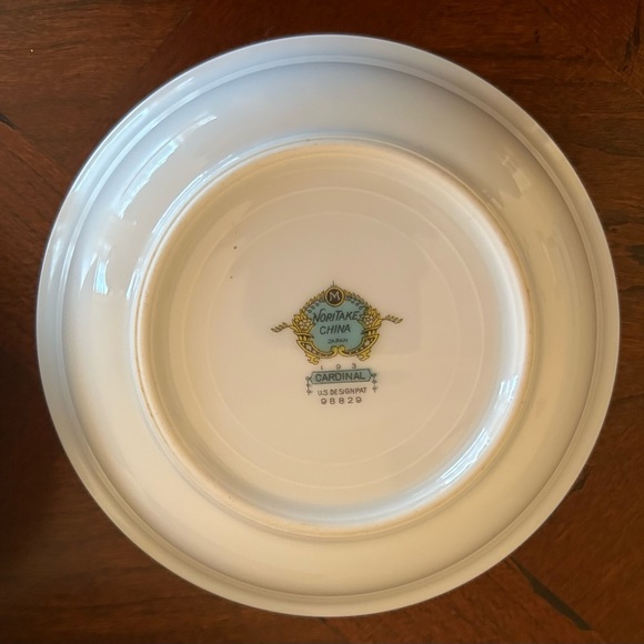 Noritake Cardinal Pattern 98829, Set of 3 Berry Bowls, small dessert bowls - Picture 7 of 12